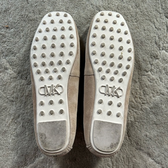 MICHAEL Michael Kors Beige Suede Loafers - Picture 2 of 4